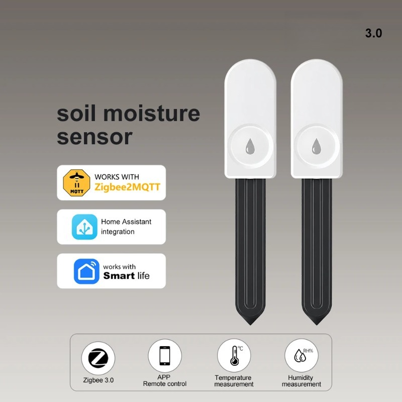 Smart Plant Sensor Soil Moisture Meter - Testeur de sol intelligent Zigbee 3.0,