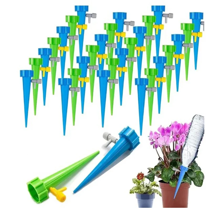 Automatic Plant Watering Spikes Drip Kit - Pointes d'arrosage automatique pour plantes à