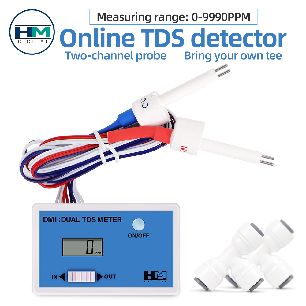 Hydroponic Ec Tds Conductivity Meter Probe - HM Tourists-Testeur de conductivité de l'eau,