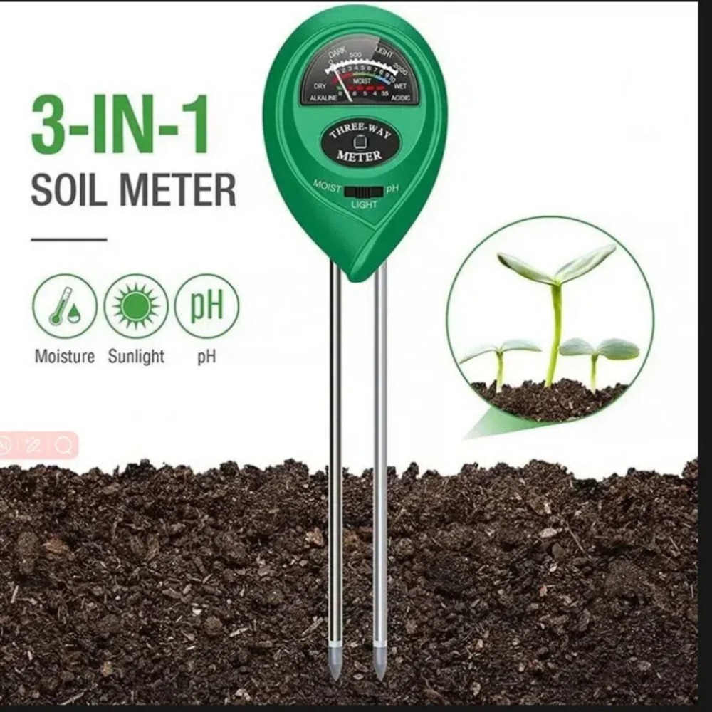 Soil Ph Meter 3 In 1 Moisture Sunlight - 3 In1 humidité lumière du soleil