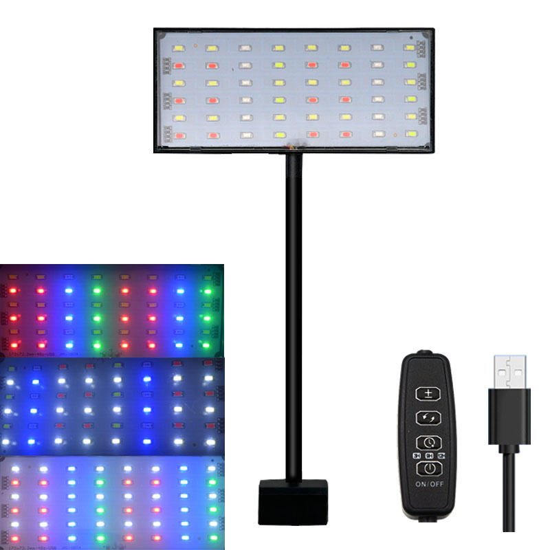 Plant Grow Light Full Spectrum Clip On - Lampe LED à spectre complet pour
