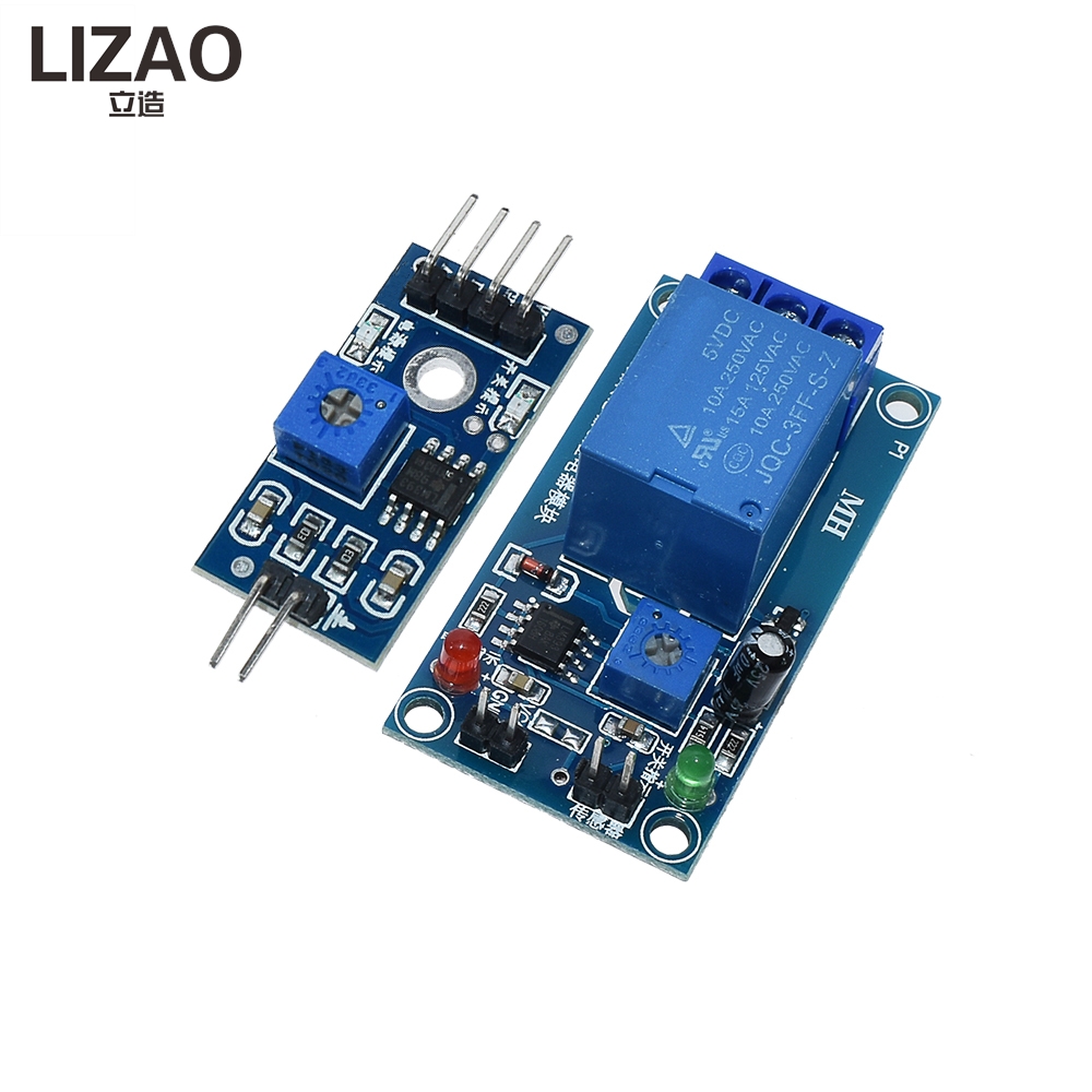 Soil Moisture Sensor Relay Module Arduino - Module de contrôle de l'humidité du