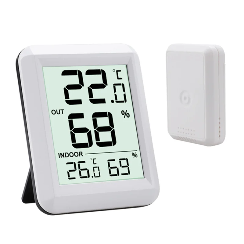 Wireless Weather Station Indoor Outdoor - Thermomètre et hygromètre sans fil A49T,