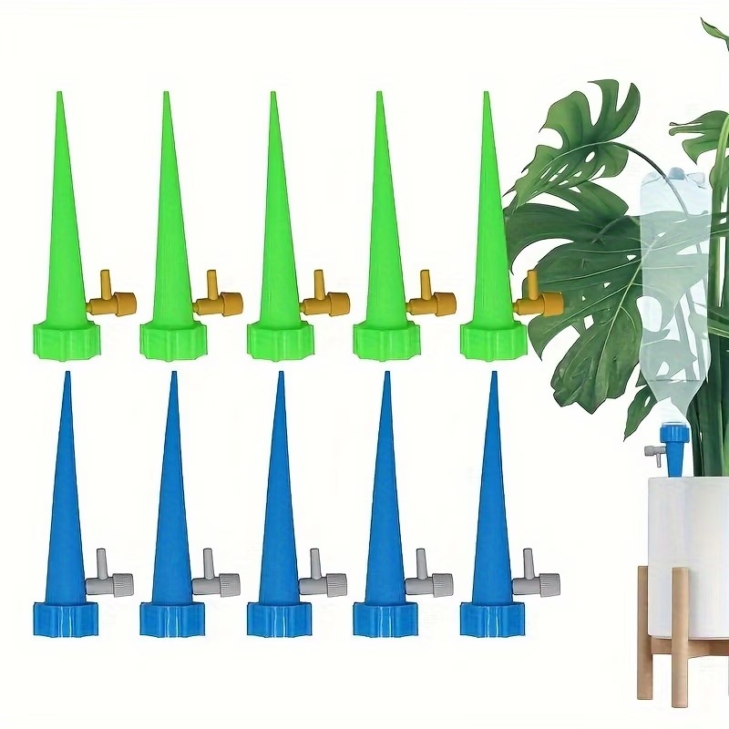 Automatic Plant Watering Spikes Drip Kit - Système d'arrosage automatique par goutte-à-goutte, dispositif