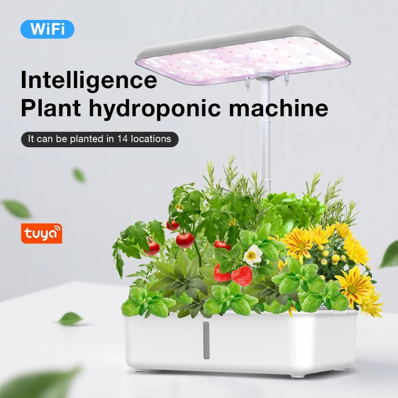 Indoor Herb Garden Grow Light Smart Kit - Tuya Wifi système de culture hydroponique