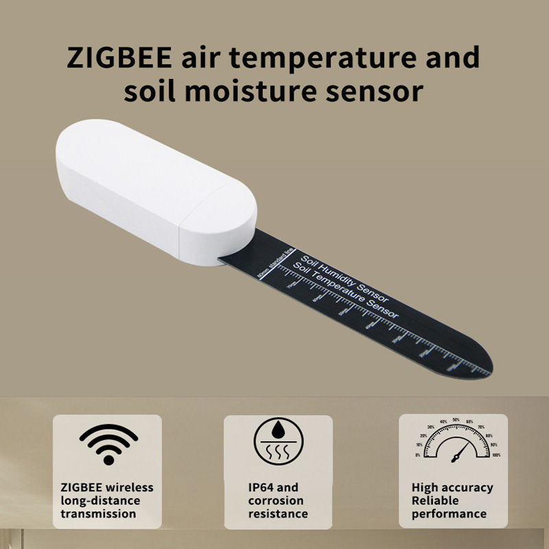 Tuya Zigbee Soil Moisture Temperature Sensor - Capteur d'humidité du sol Tuya Zigbee,