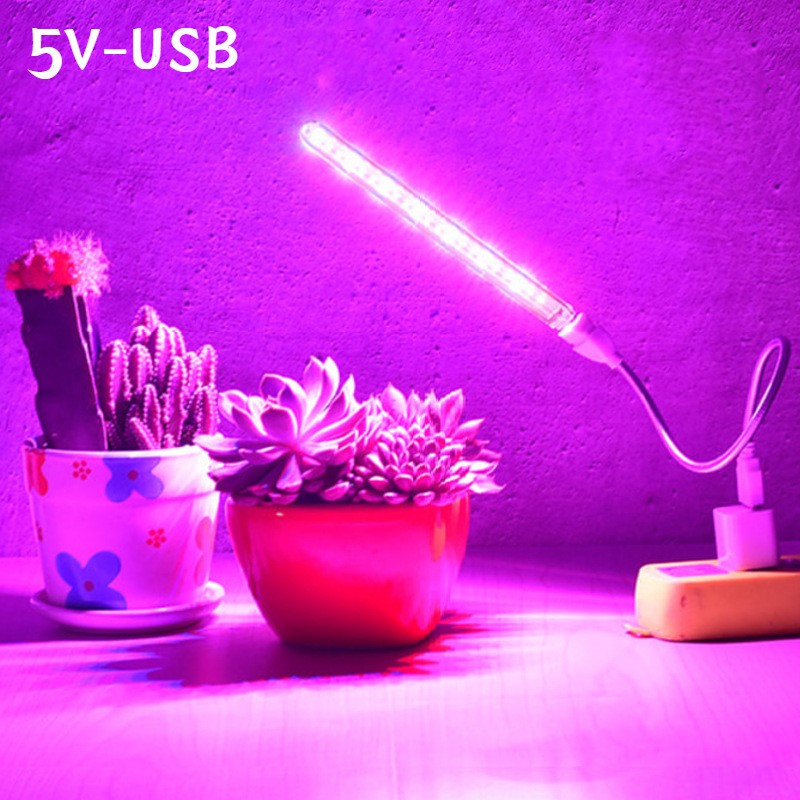 Plant Grow Light Full Spectrum Clip On - Lampe horticole de croissance LED 10W,