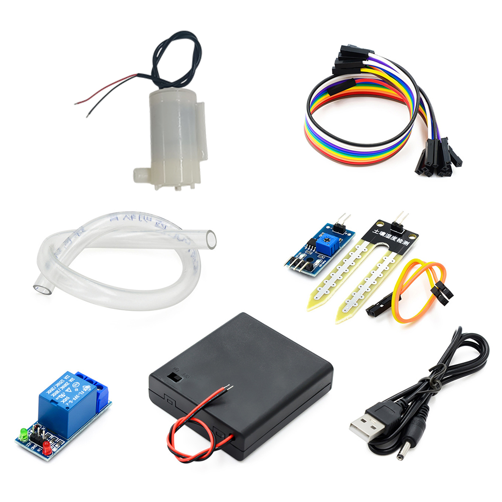 Soil Moisture Sensor Relay Module Arduino - Module d'irrigation automatique, kit DIY, kit