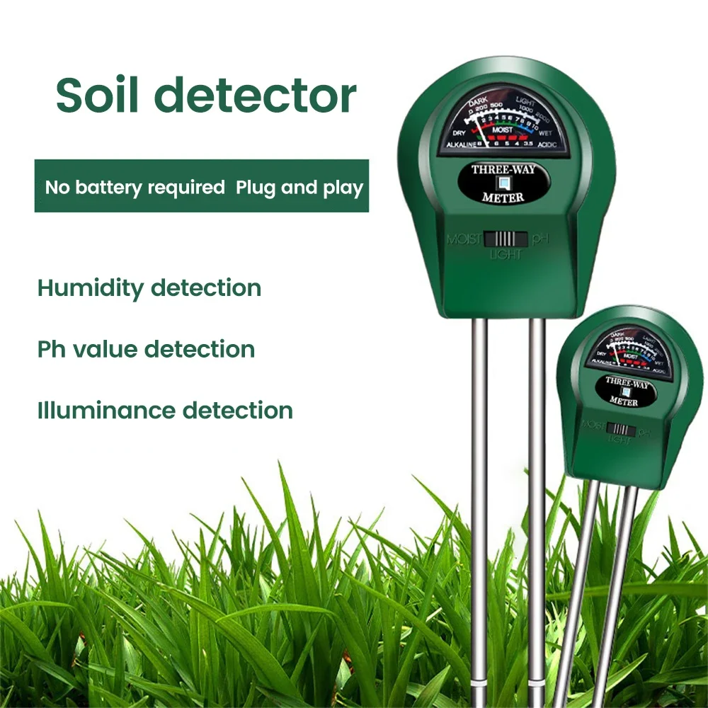 Testeur de sol 3 en 1 : humidi - Soil Ph Meter 3 In 1 Moisture Sunlight avis et prix