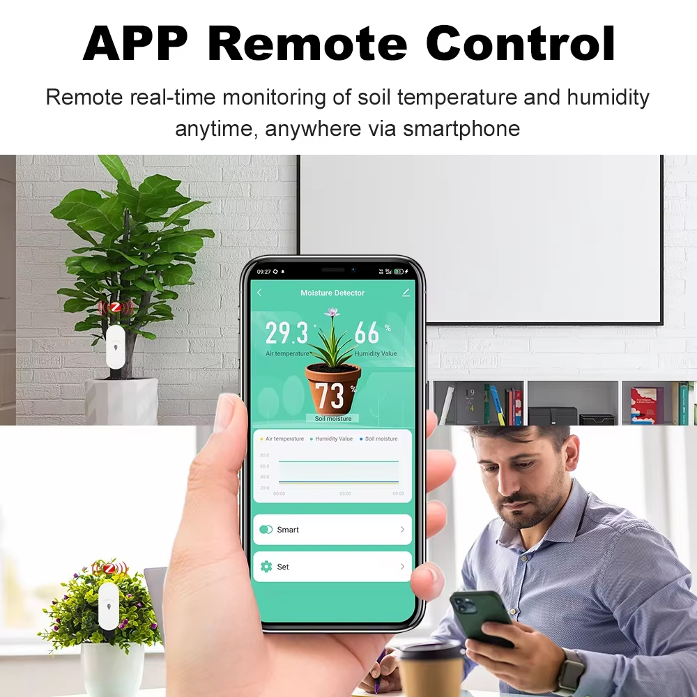Zigbee capteur d'humidité du s - Tuya Zigbee Soil Moisture Temperature Sensor avis et prix