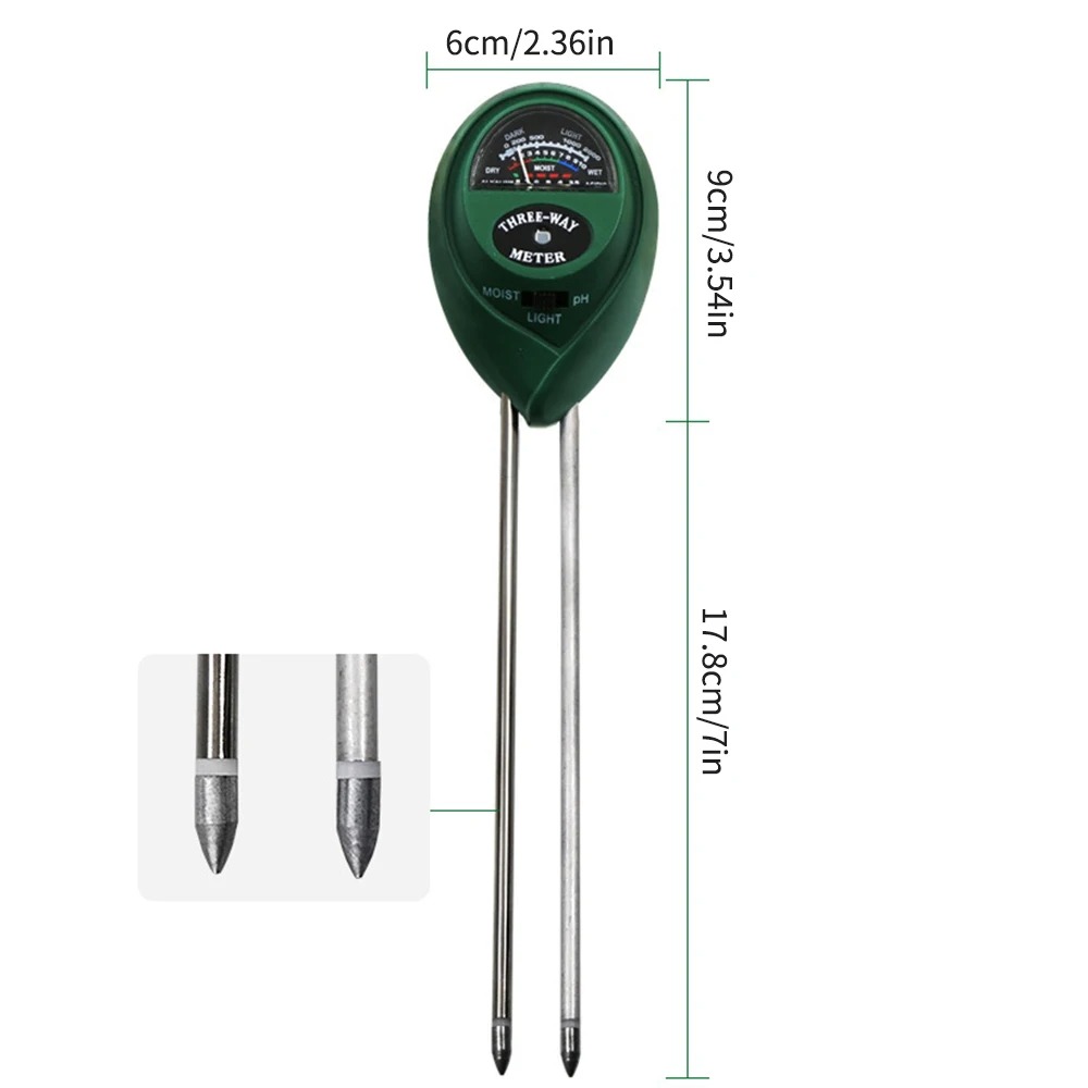 Testeur de pH du sol 3 en 1, m - Soil Ph Meter 3 In 1 Moisture Sunlight avis et prix