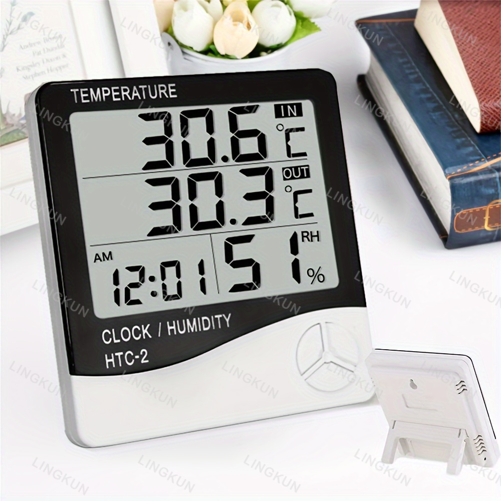 Thermomètre et hygromètre numé - Wireless Weather Station Indoor Outdoor avis et prix