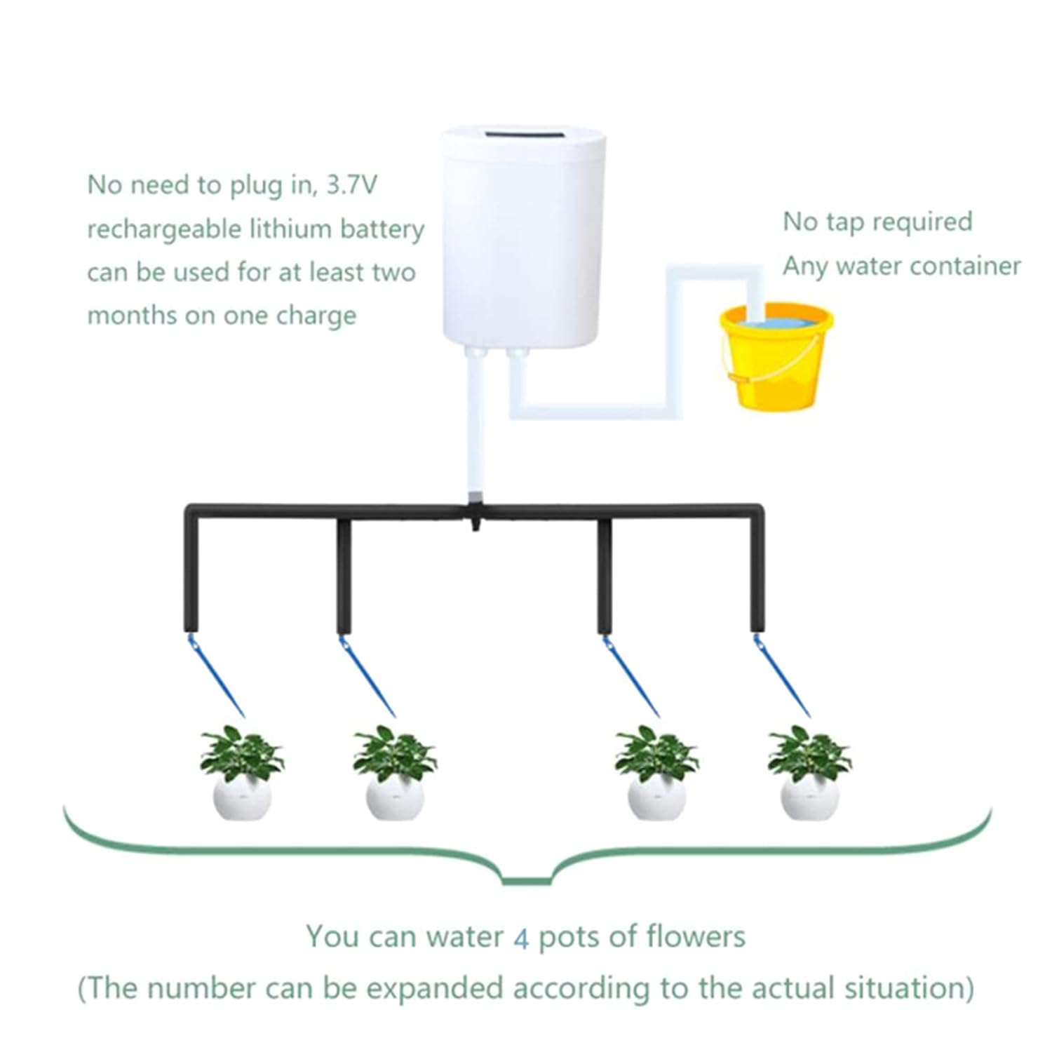 Pompe d'arrosage automatique p - Automatic Plant Watering Spikes Drip Kit avis et prix