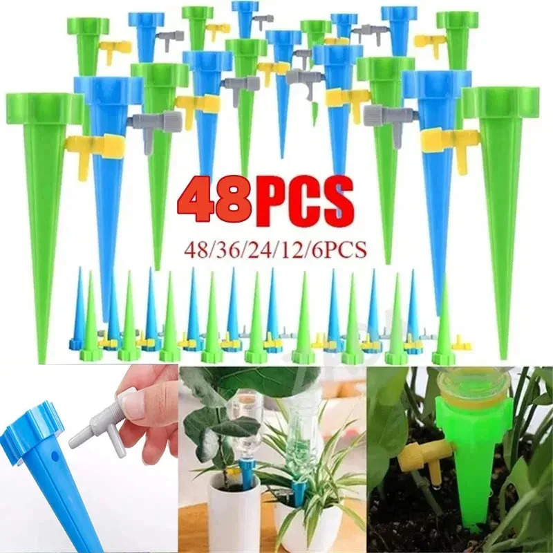 5-30 pièces, système d'arrosag - Automatic Plant Watering Spikes Drip Kit avis et prix