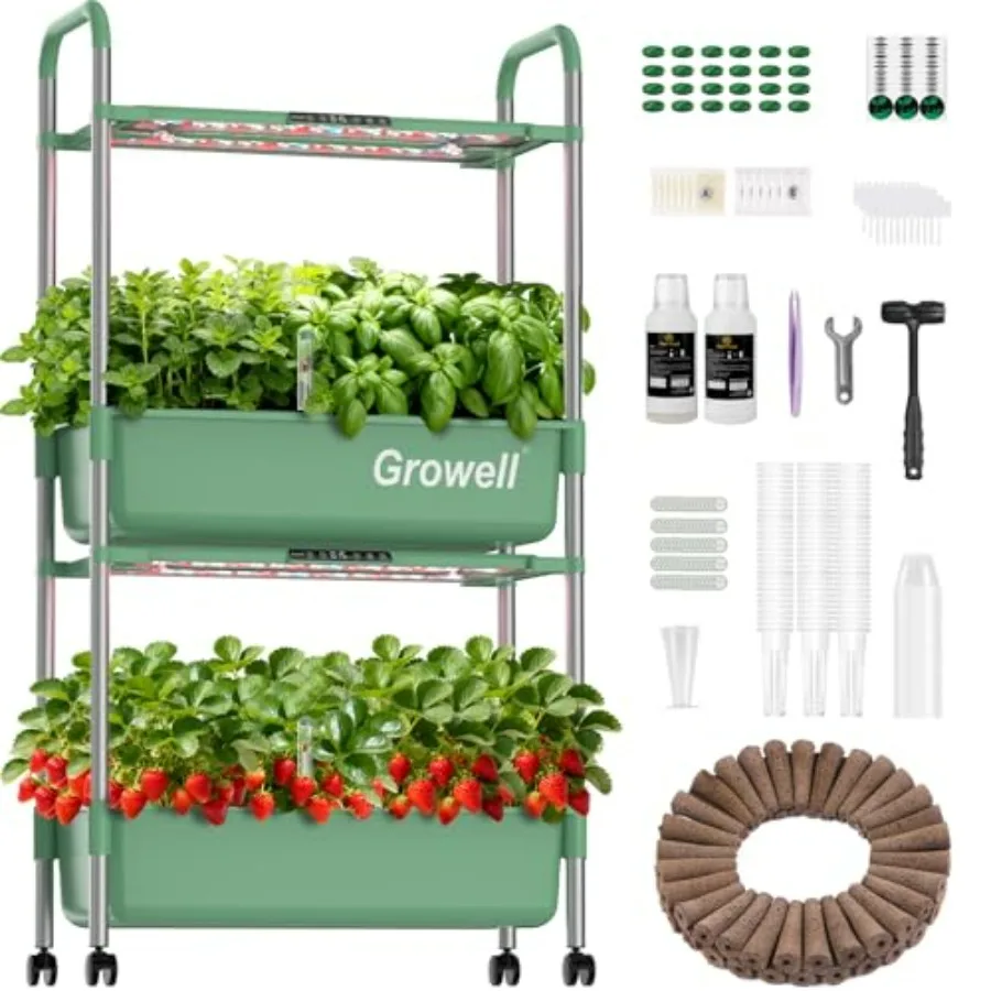 Kit de culture hydroponique po - Indoor Herb Garden Grow Light Smart Kit avis et prix