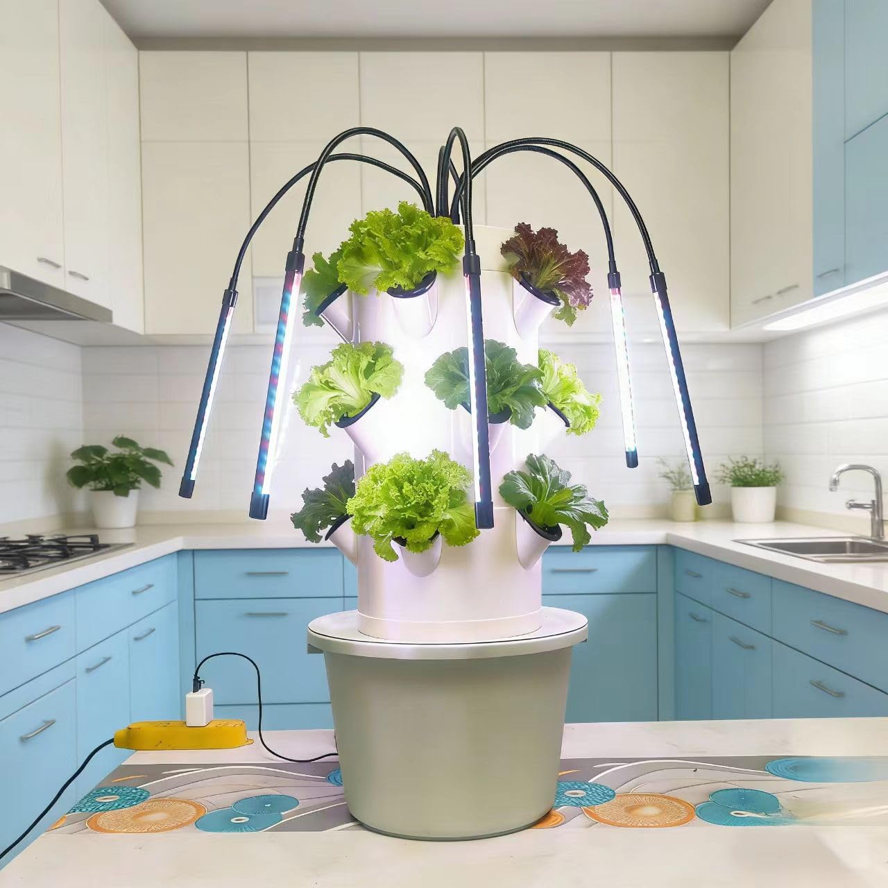 Système de culture hydroponiqu - Indoor Herb Garden Grow Light Smart Kit avis et prix