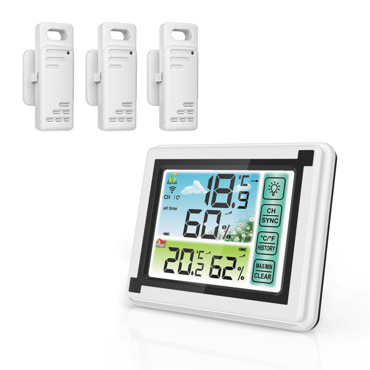 Station météo numérique sans f - Wireless Weather Station Indoor Outdoor avis et prix