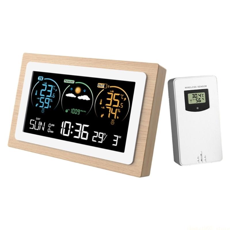 QX2E thermomètres intérieurs e - Wireless Weather Station Indoor Outdoor avis et prix