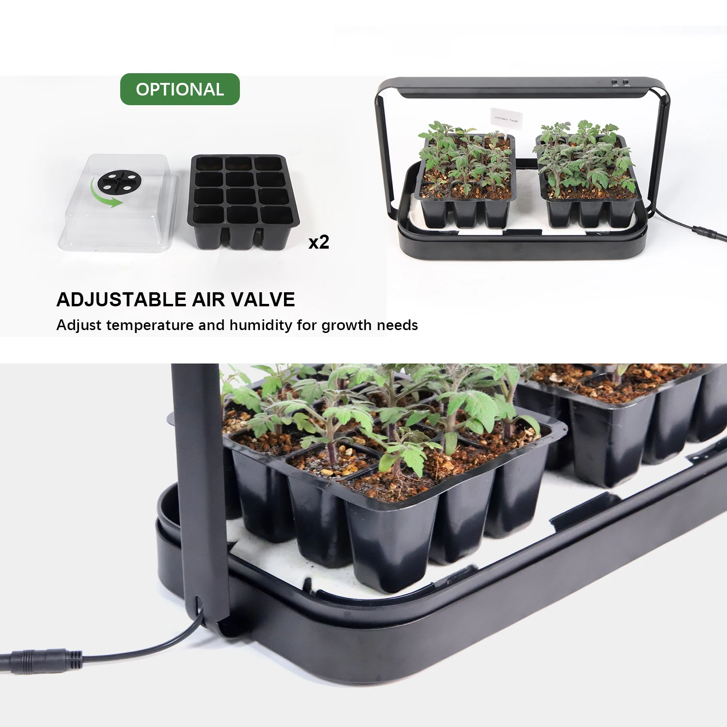 Système de culture intérieure  - Indoor Herb Garden Grow Light Smart Kit avis et prix