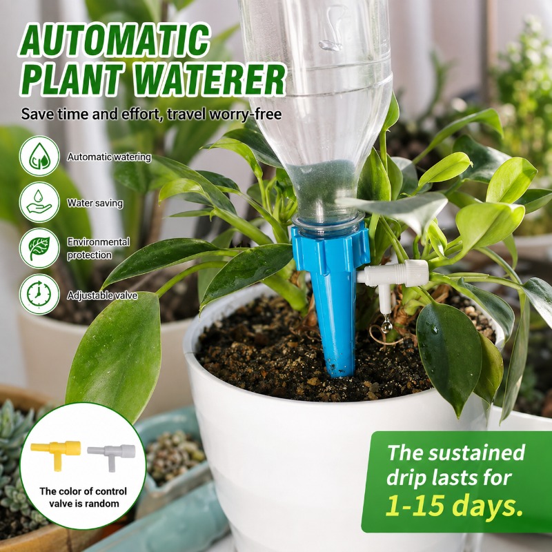 10/40 pièces de goutteurs auto - Automatic Plant Watering Spikes Drip Kit avis et prix