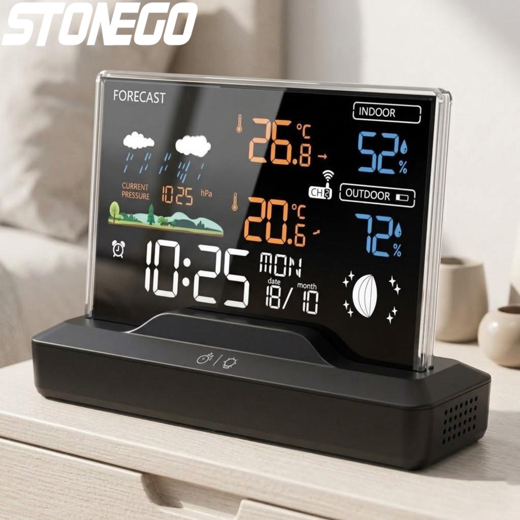 Station météo numérique sans f - Wireless Weather Station Indoor Outdoor avis et prix