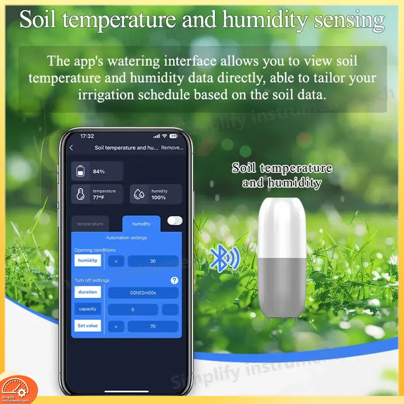 Capteur d'humidité du sol WiFi - Wifi Soil Moisture Sensor Garden App avis et prix