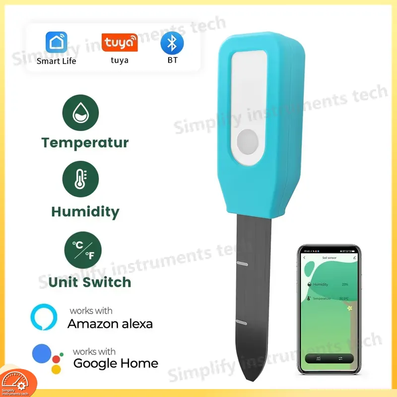 Capteur intelligent WiFi d'hum - Wifi Soil Moisture Sensor Garden App avis et prix