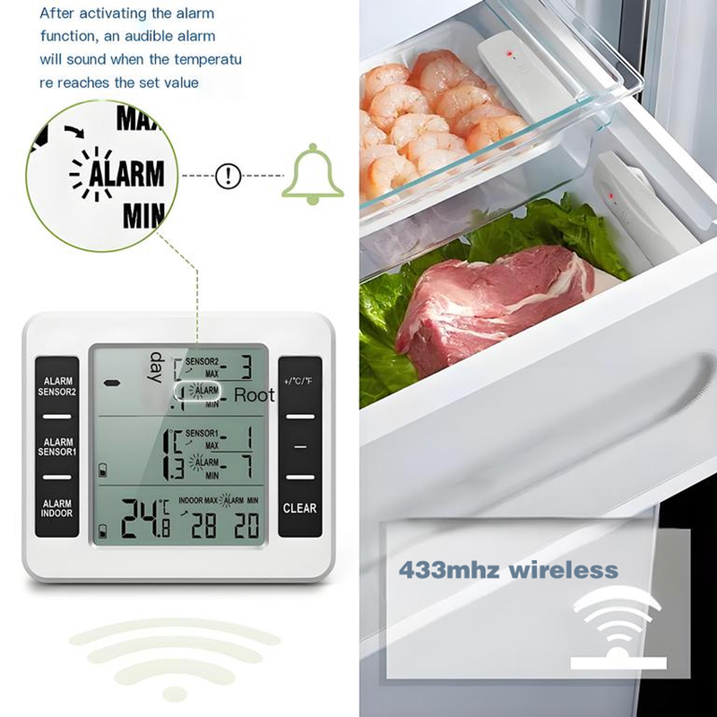Station météo numérique sans f - Wireless Weather Station Indoor Outdoor avis et prix