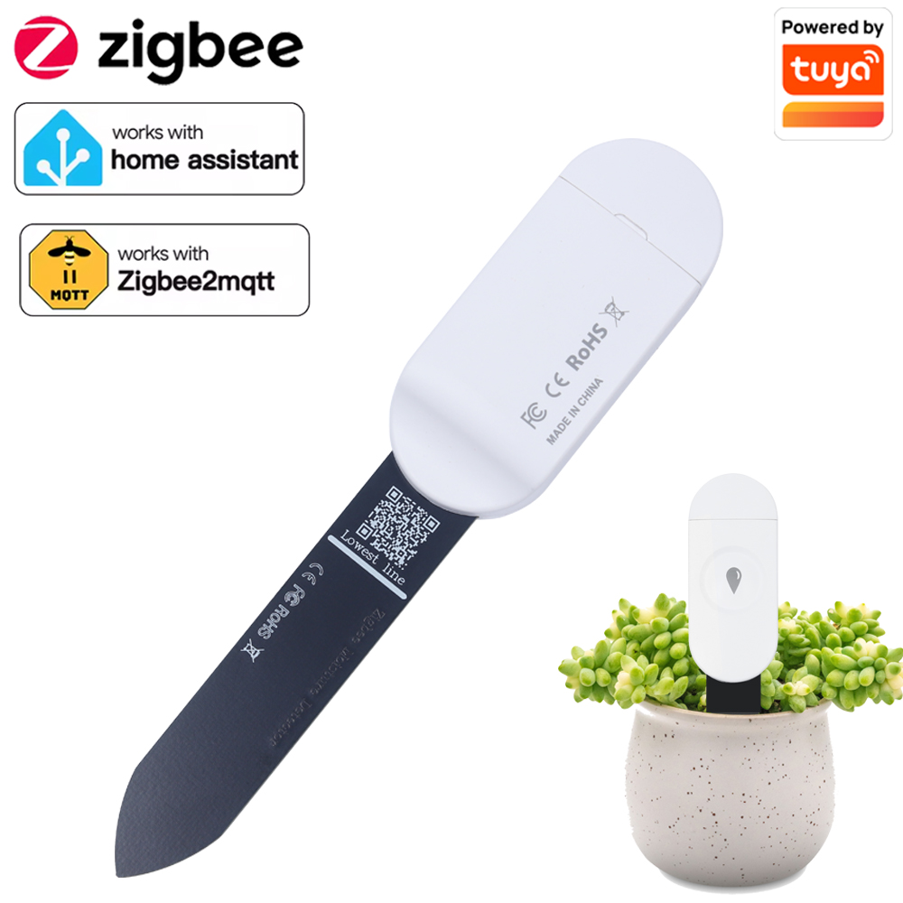 Tuya Zigbee – détecteur de tem - Tuya Zigbee Soil Moisture Temperature Sensor avis et prix