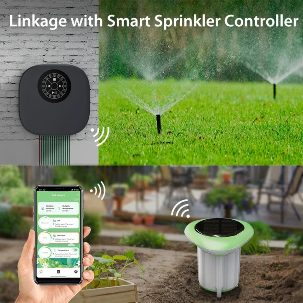 Moniteur de Plantes Intelligen - Wifi Soil Moisture Sensor Garden App avis et prix
