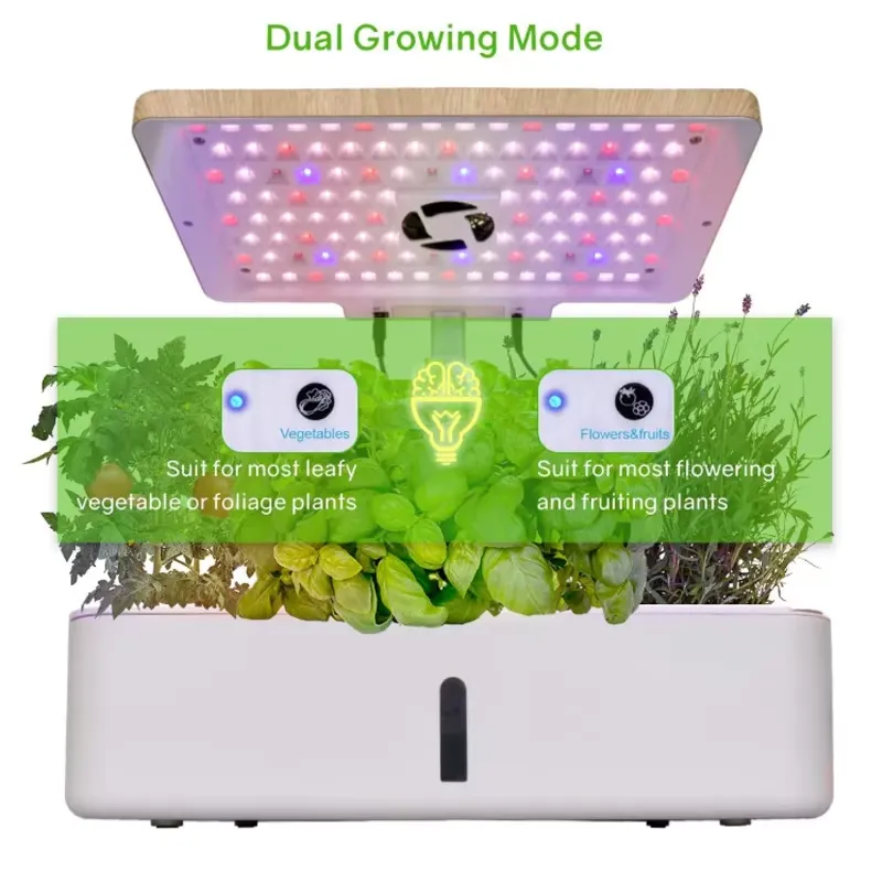 Kit de jardinage hydroponique  - Indoor Herb Garden Grow Light Smart Kit avis et prix