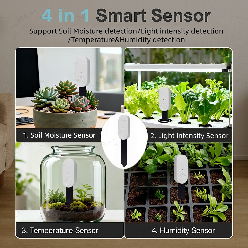 Capteur d'humidité et de tempé - Tuya Zigbee Soil Moisture Temperature Sensor avis et prix