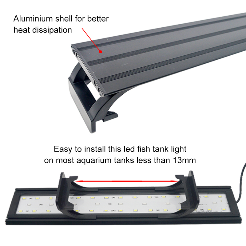 Lumière LED d'aquarium pour Aq - Plant Grow Light Full Spectrum Clip On avis et prix