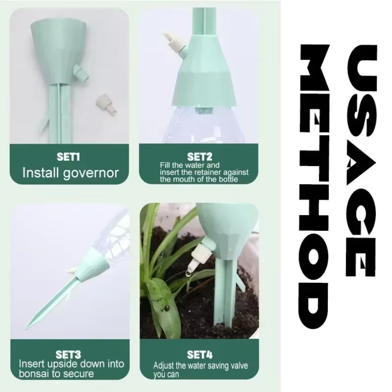 Système d'irrigation goutte-à- - Automatic Plant Watering Spikes Drip Kit avis et prix