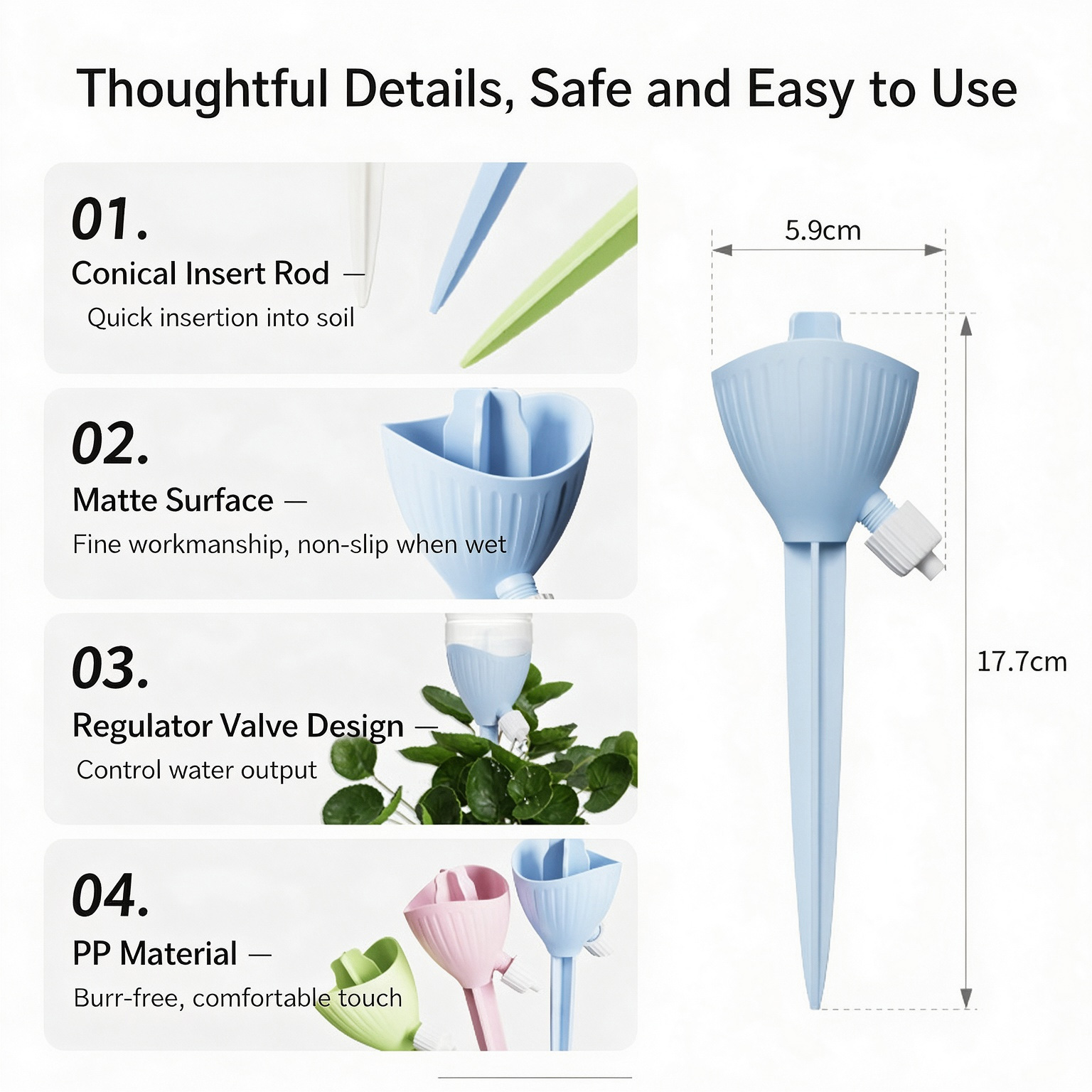 Dispositif d'arrosage réglable - Automatic Plant Watering Spikes Drip Kit avis et prix