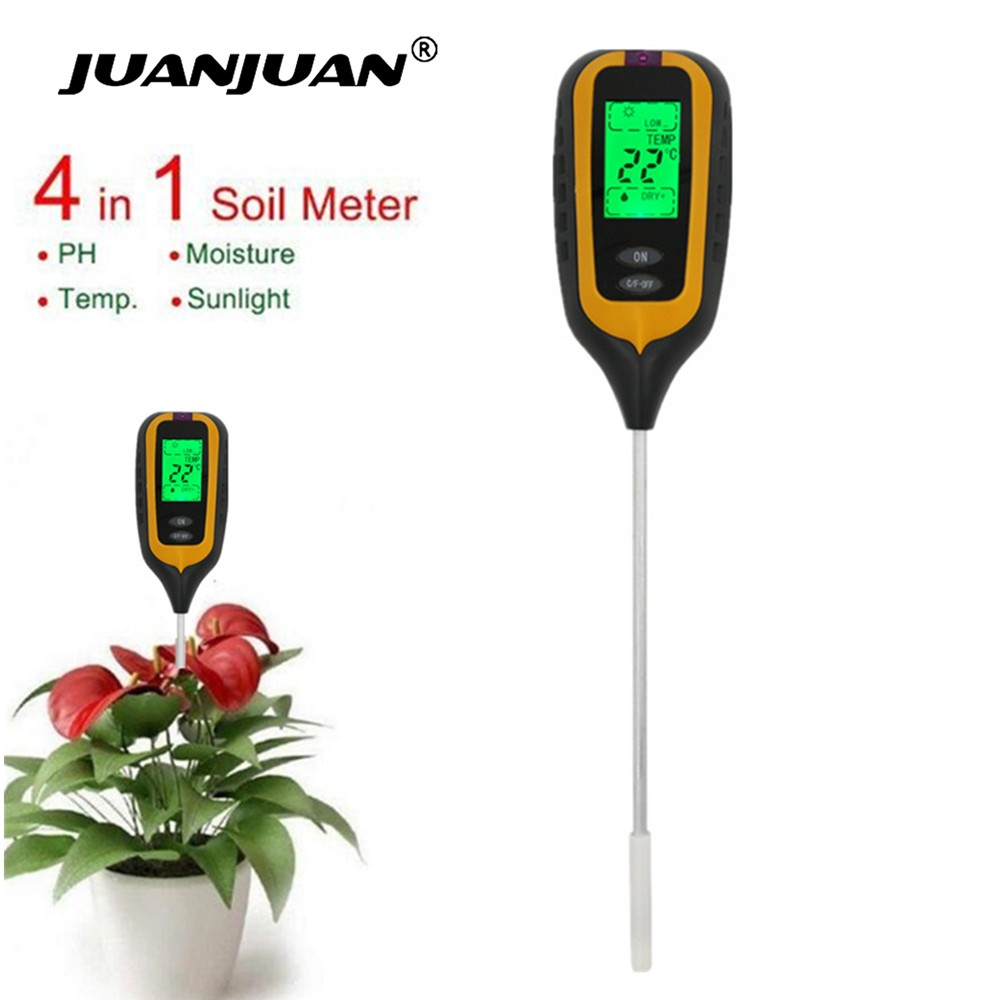 Humidimètre numérique 3/4 en 1 - Soil Ph Meter 3 In 1 Moisture Sunlight avis et prix