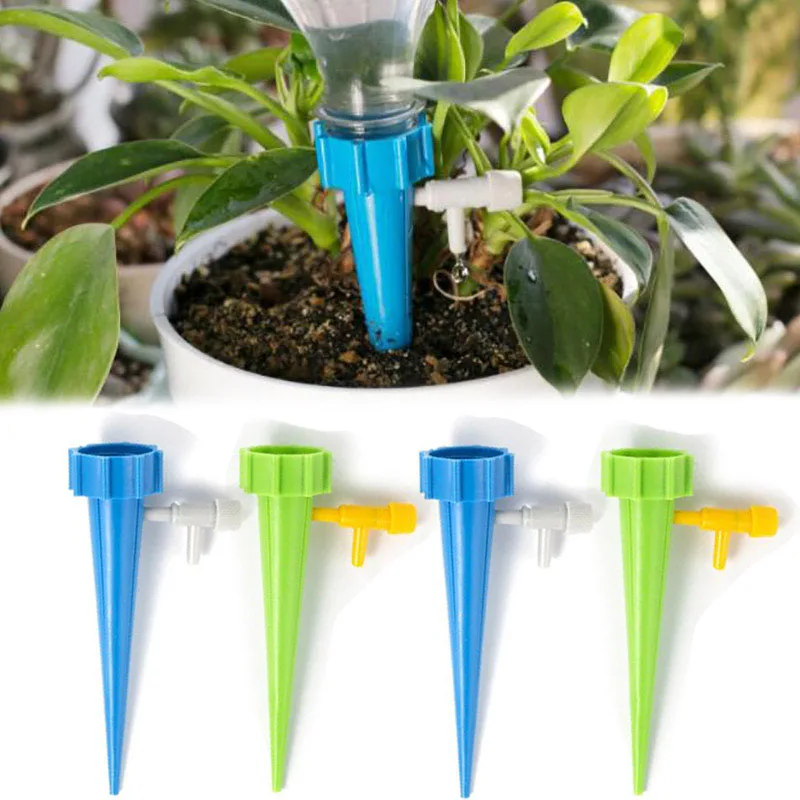 Système d'irrigation goutte-à- - Automatic Plant Watering Spikes Drip Kit avis et prix