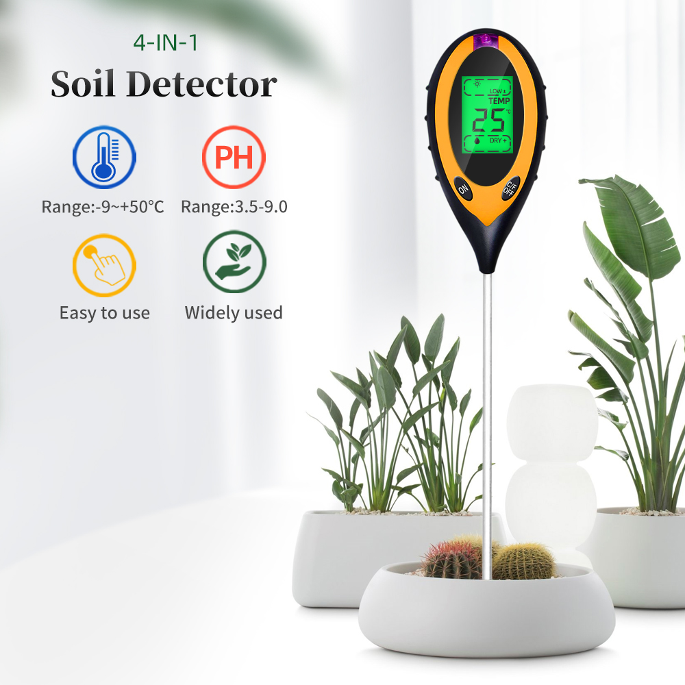 Testeur de sol PH mètre de fle - Soil Ph Meter 3 In 1 Moisture Sunlight avis et prix