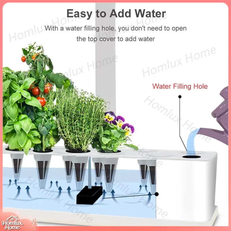 Système de culture hydroponiqu - Indoor Herb Garden Grow Light Smart Kit avis et prix