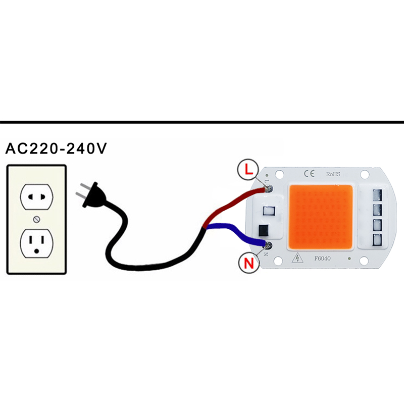 5 pièces LED élèvent la puce d - Plant Grow Light Full Spectrum Clip On avis et prix