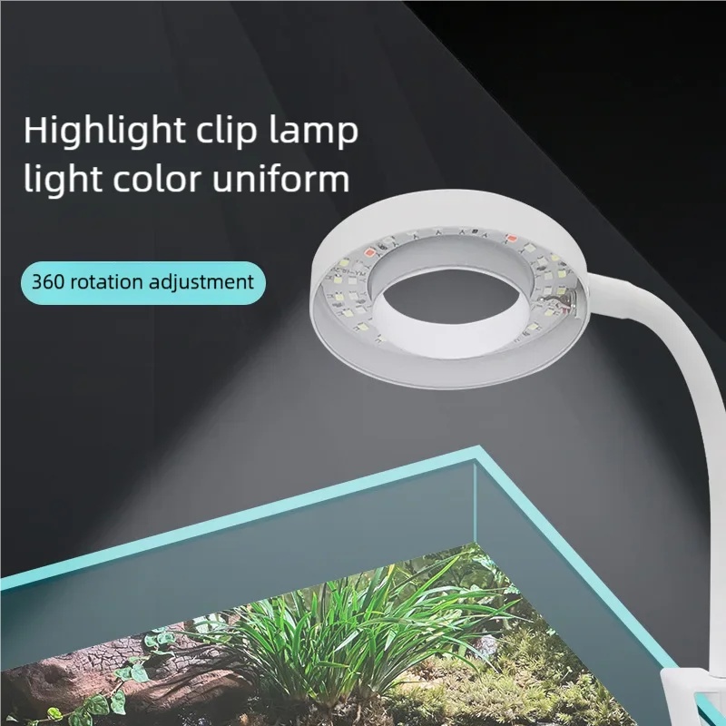Lampe LED 3W à clipser pour aq - Plant Grow Light Full Spectrum Clip On avis et prix