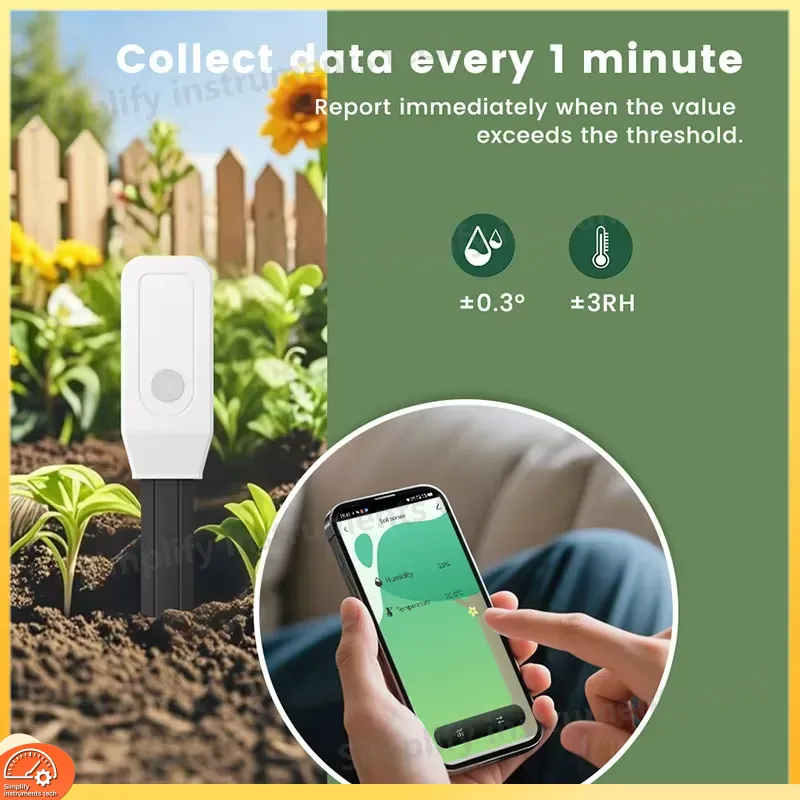 Capteur intelligent WiFi Zigbe - Smart Plant Sensor Soil Moisture Meter avis et prix