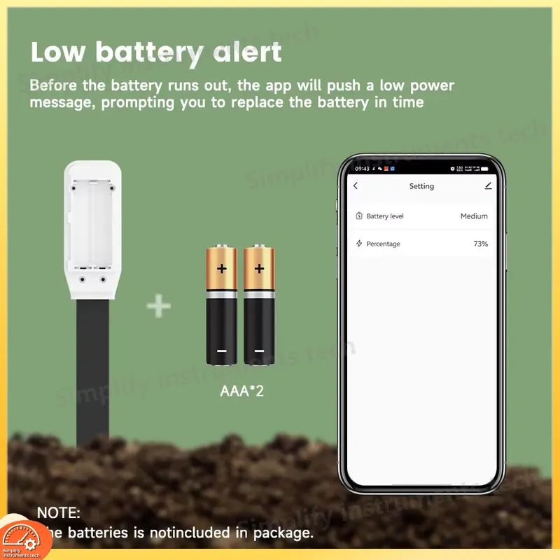 Capteur intelligent WiFi Zigbe - Smart Plant Sensor Soil Moisture Meter avis et prix
