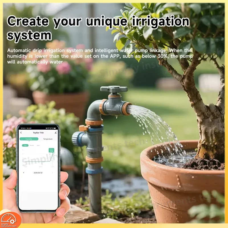 Capteur intelligent WiFi Zigbe - Smart Plant Sensor Soil Moisture Meter avis et prix