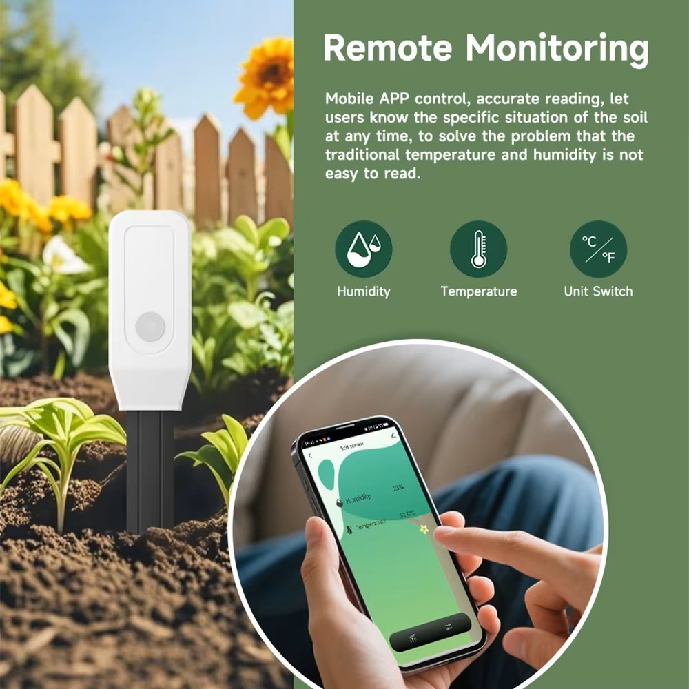 Capteur de température et d'hu - Wifi Soil Moisture Sensor Garden App avis et prix