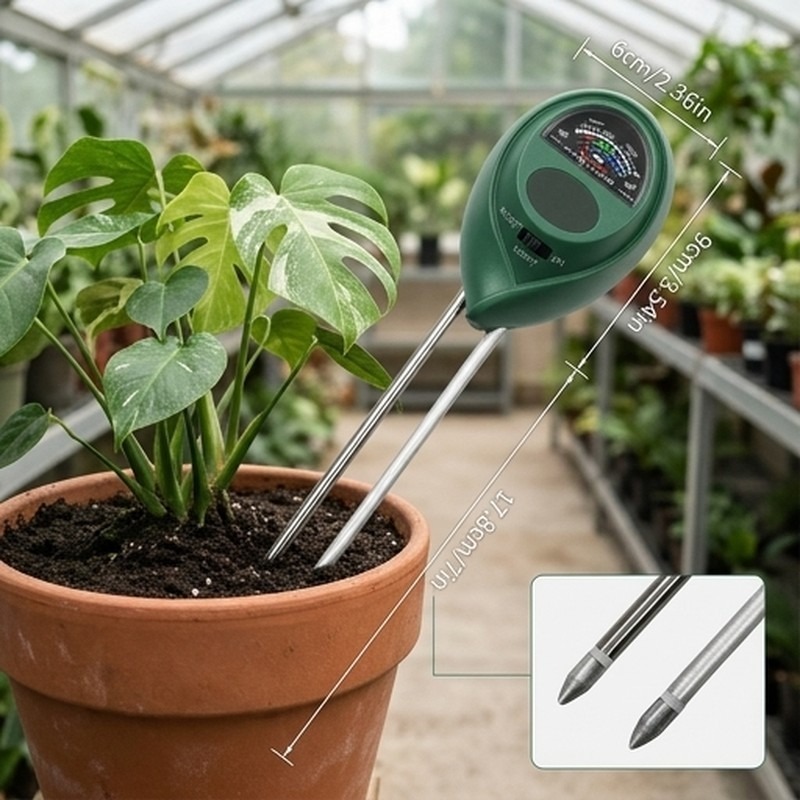 Testeur de pH du sol 3 en 1, c - Soil Ph Meter 3 In 1 Moisture Sunlight avis et prix