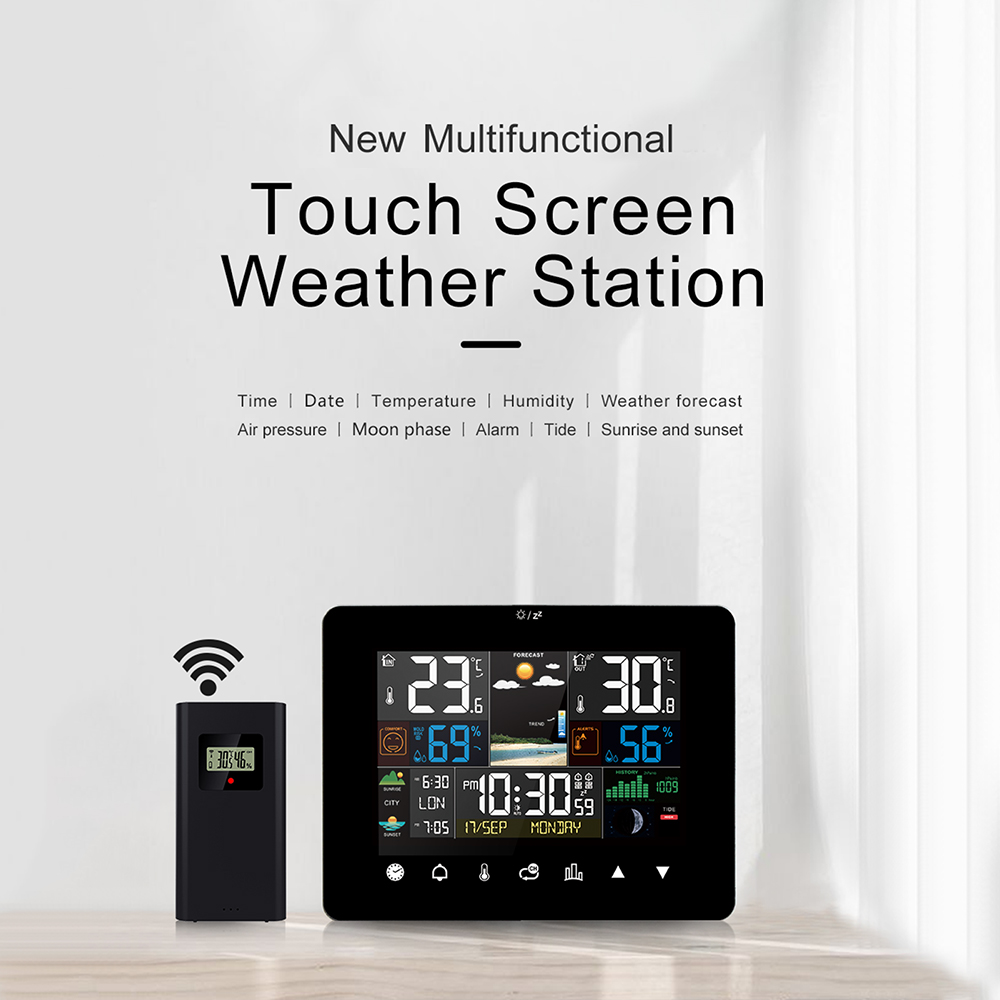 Station météo multifonctionnel - Wireless Weather Station Indoor Outdoor avis et prix
