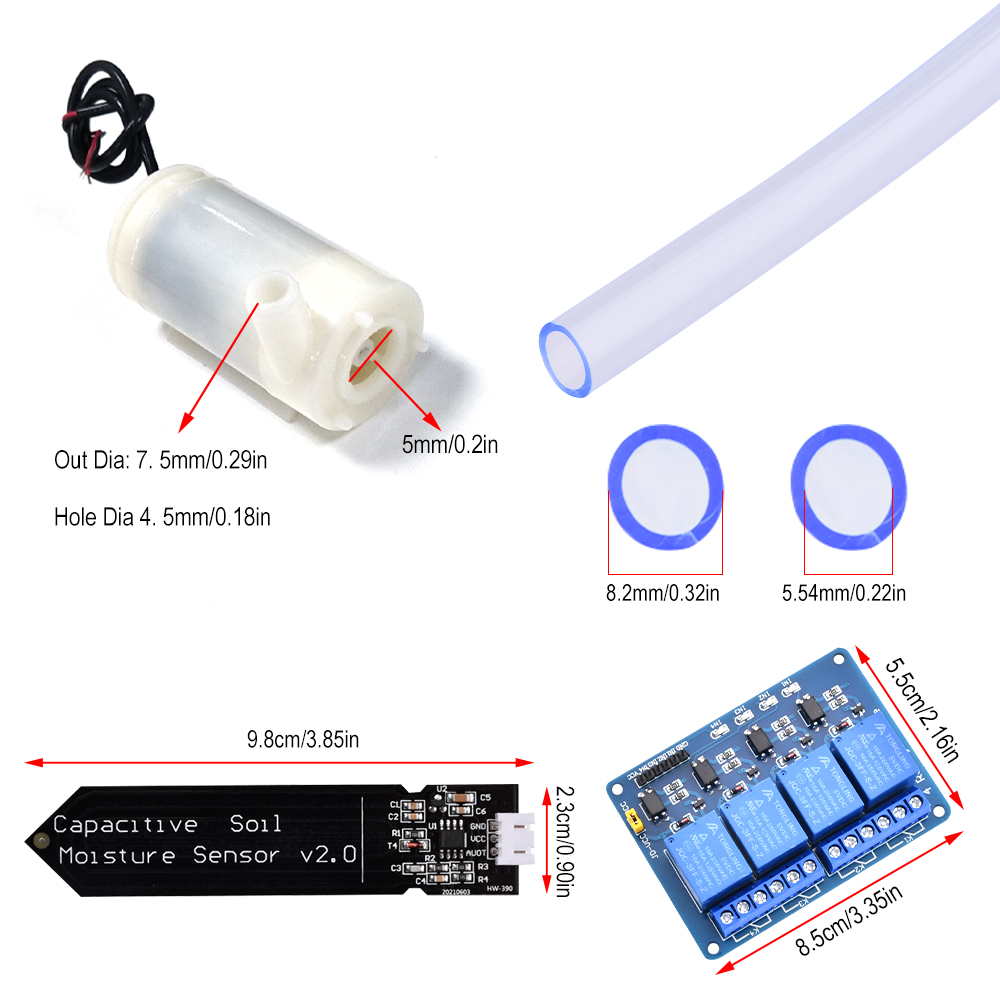 Système d'irrigation intellige - Soil Moisture Sensor Relay Module Arduino avis et prix