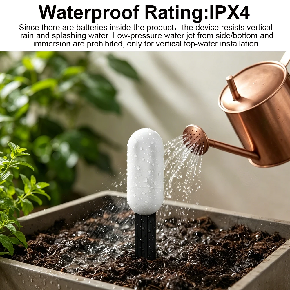 Détecteur de température et d' - Tuya Zigbee Soil Moisture Temperature Sensor avis et prix