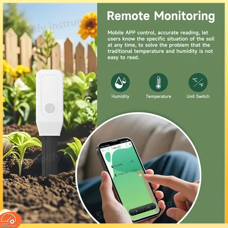 Capteur d'humidité du sol inte - Wifi Soil Moisture Sensor Garden App avis et prix